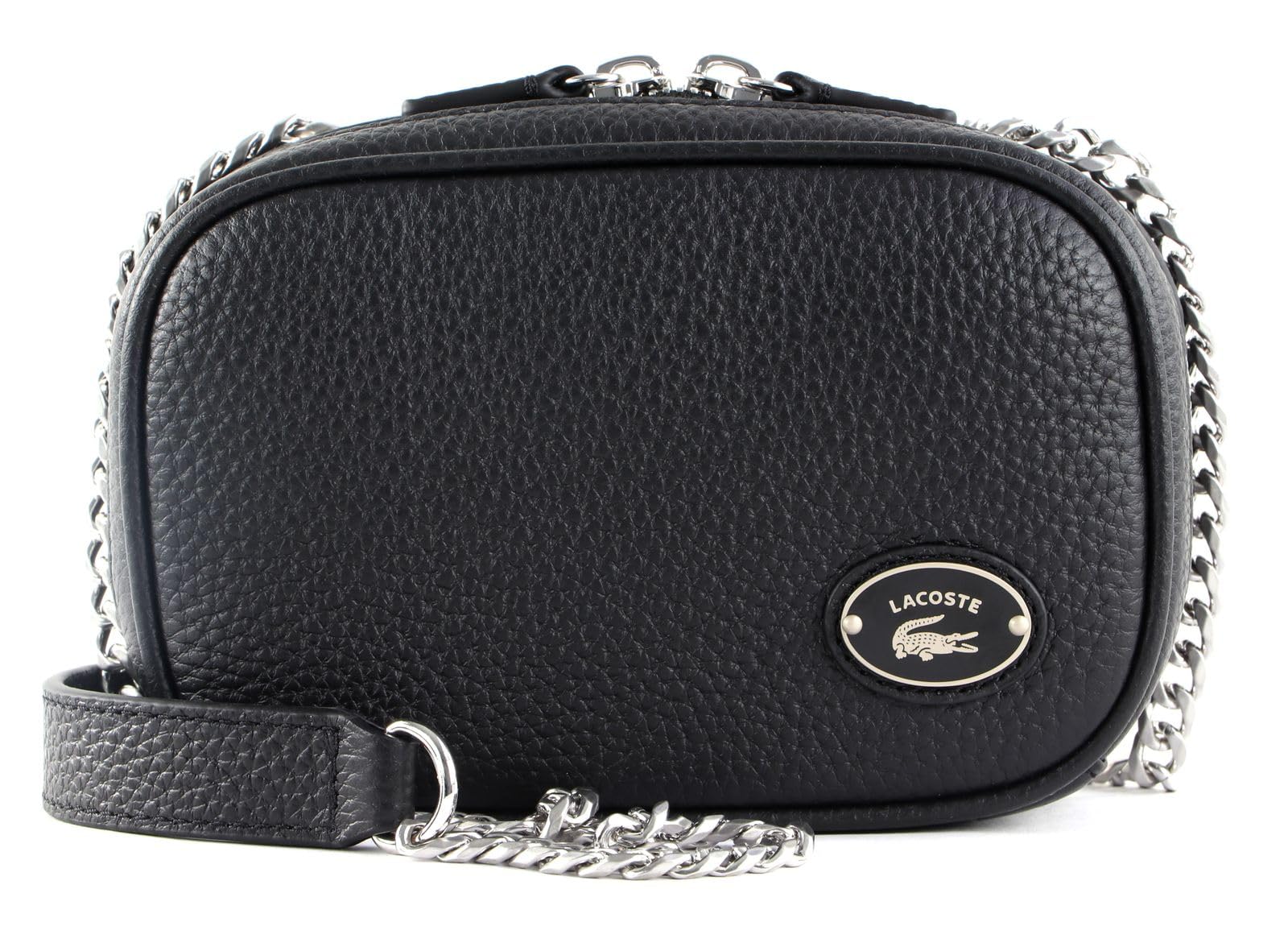 Amazon | [ラコステ] オリジンクロコ トップグレインレザースクエア